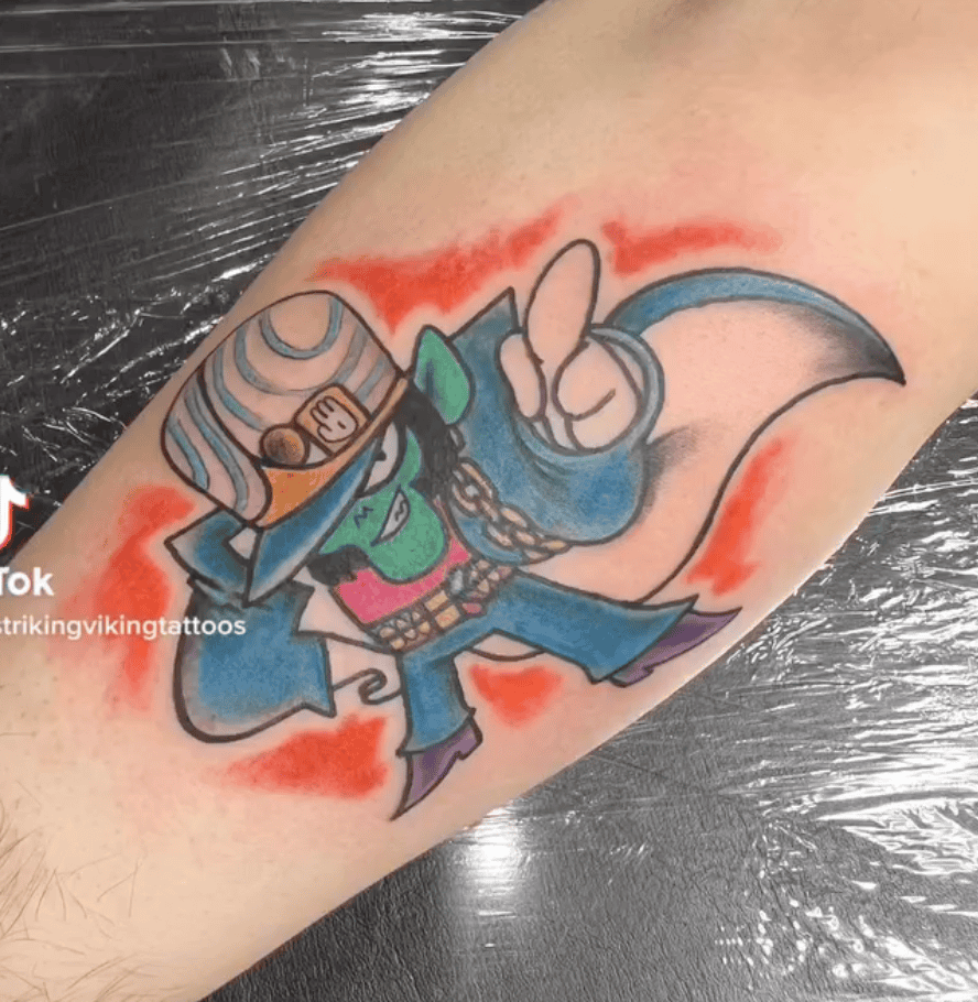 Powerpuff Girls X JoJo’s Bizarre Adventure Tattoo