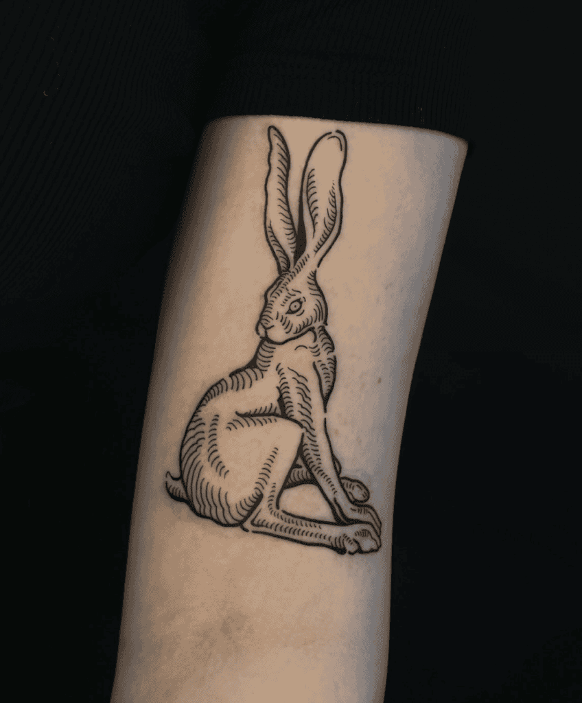 Riverine Rabbit Tattoo