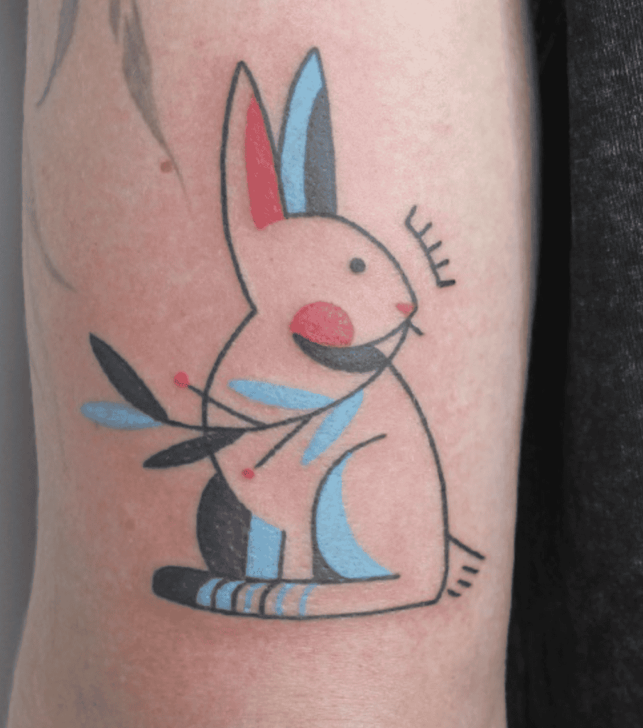 Beveren Rabbit Tattoo
