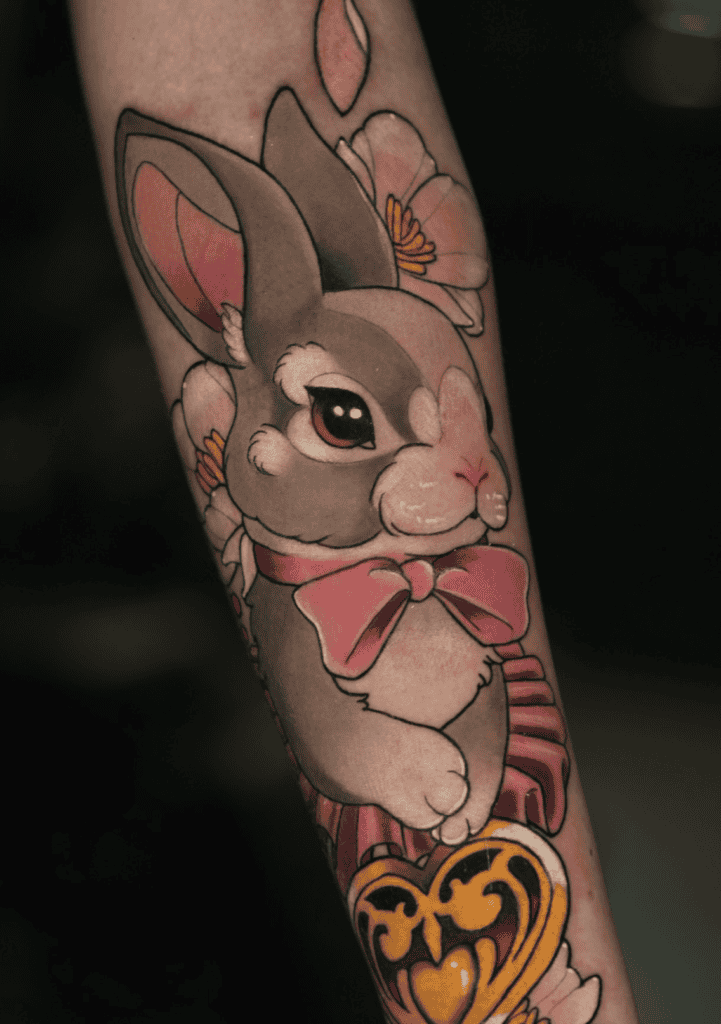 The Easter Bunny Rabbit Tattoo