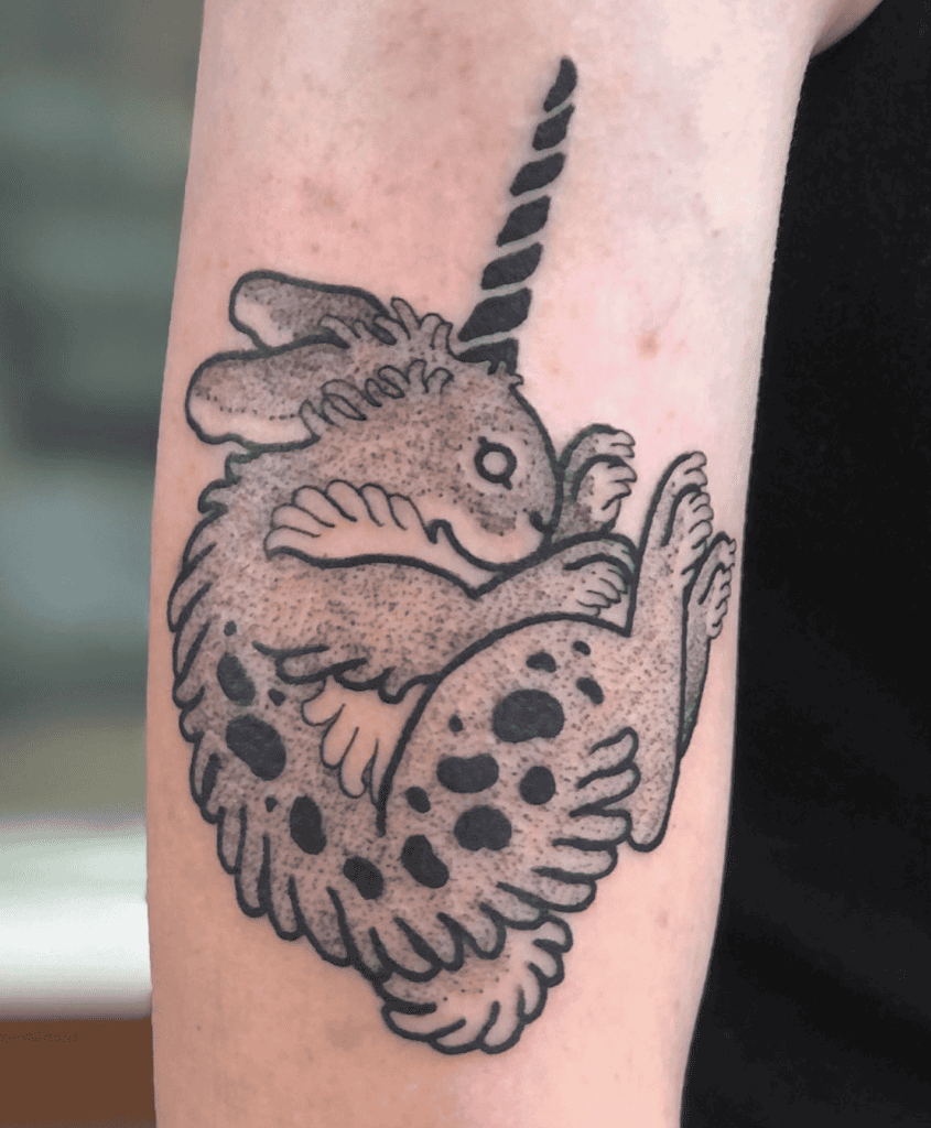 Al-mi raj Rabbit Tattoo