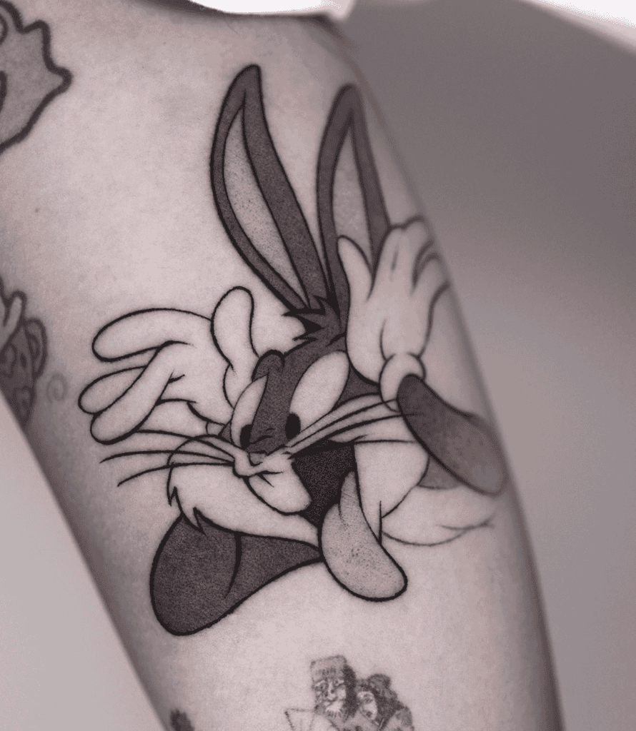 Bugs Bunny Rabbit Tattoo