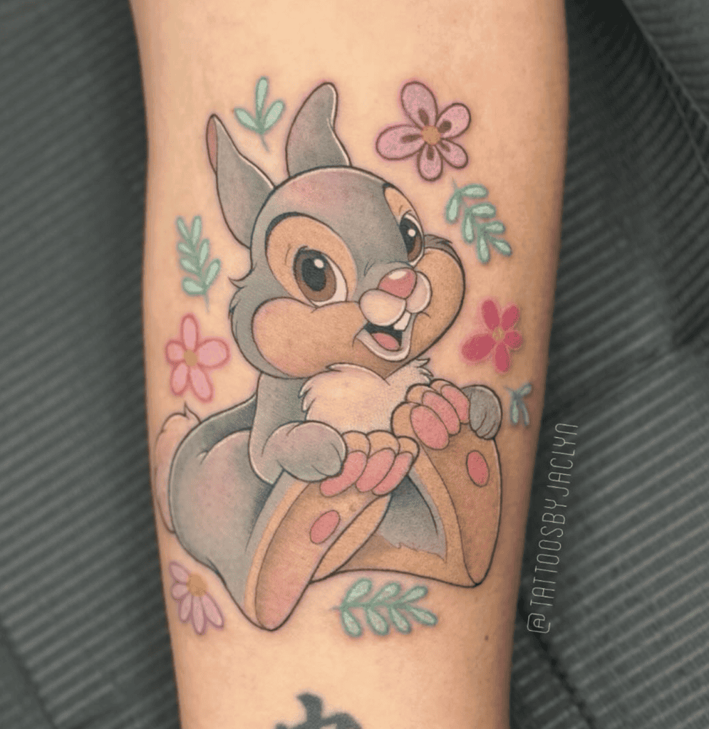 Thumper Rabbit Tattoo