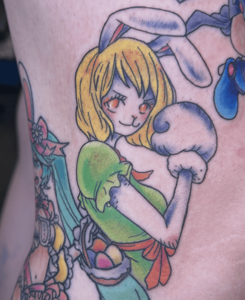 Carrot Rabbit Tattoo