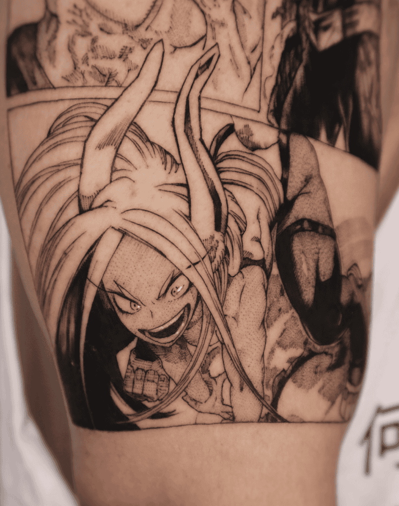 Mirko Manga Rabbit Tattoo