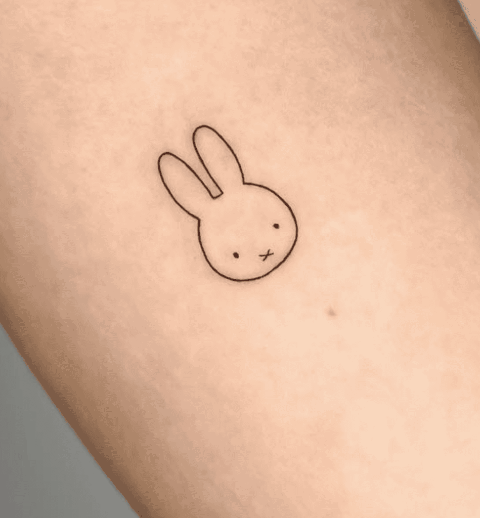 Miffy Rabbit Tattoo