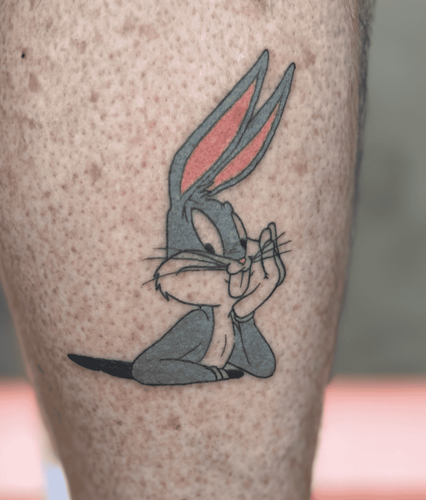 Bugs Bunny Looney Tunes Tattoo