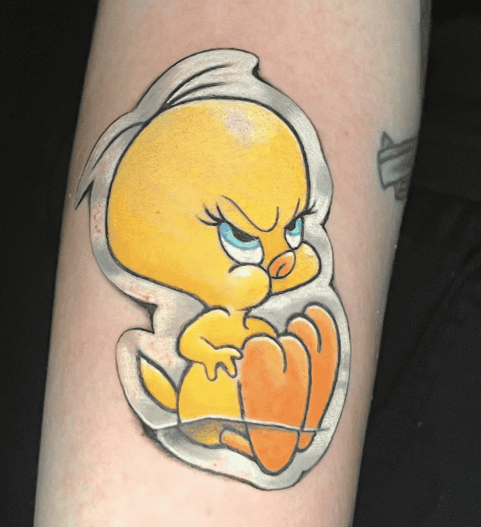 Tweety Looney Tunes Tattoo