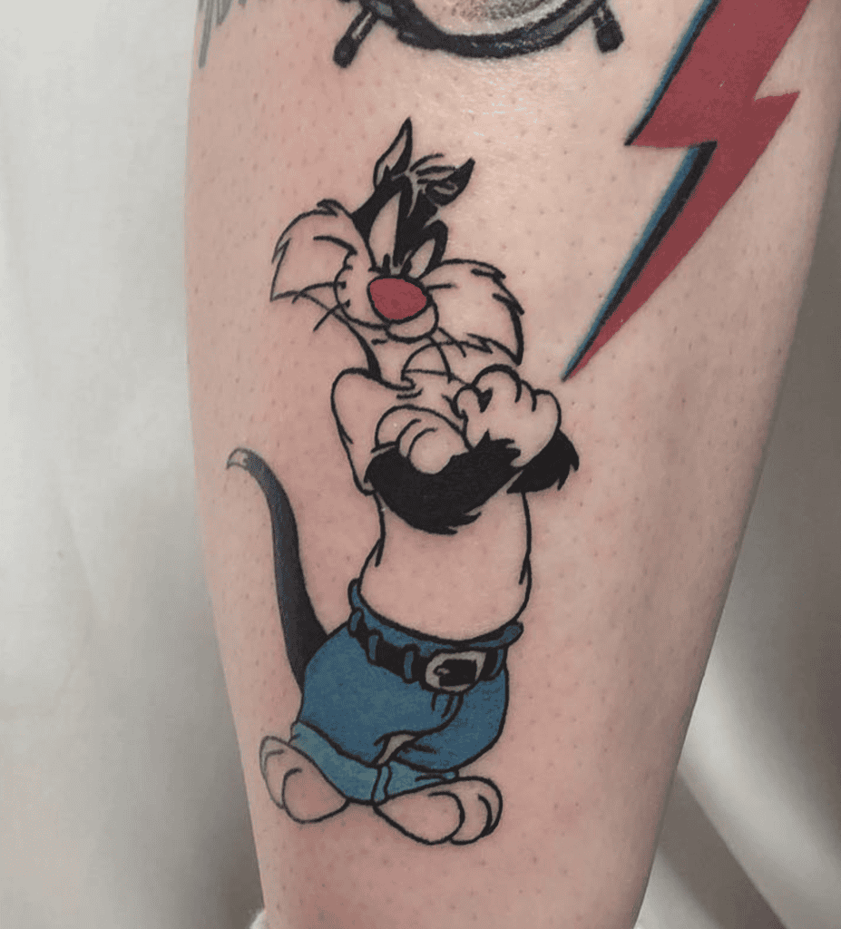 Sylvester Clothes Looney Tunes Tattoo