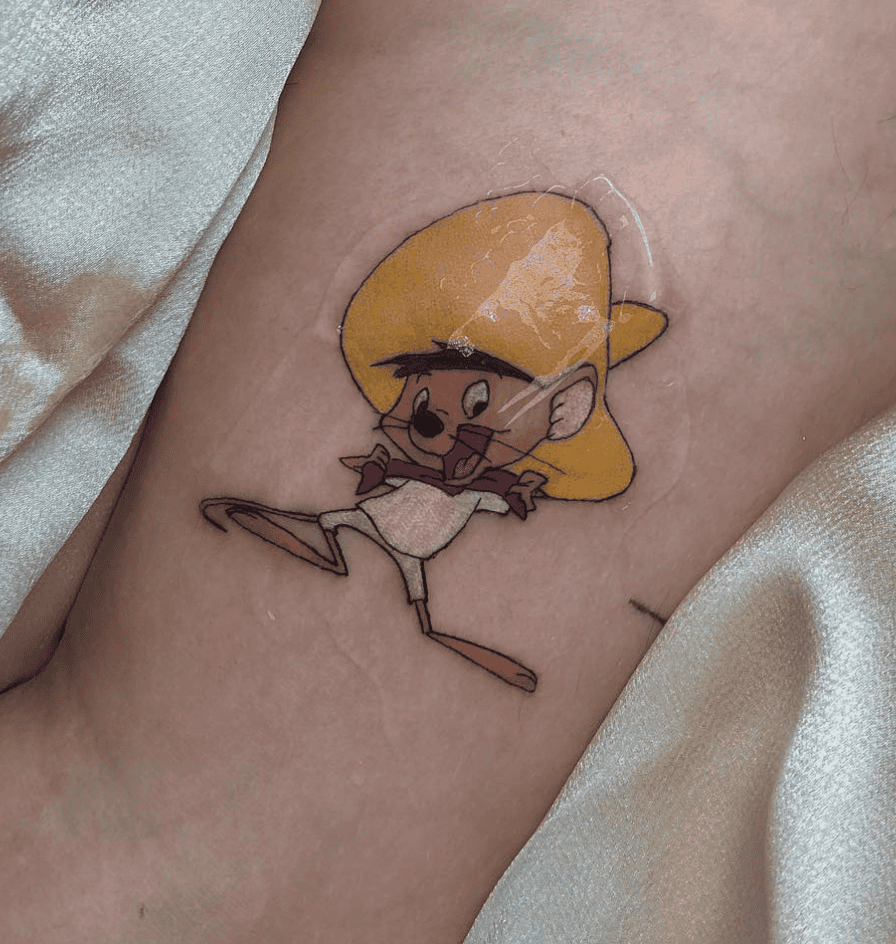 Speedy Gonzales Looney Tunes Tattoo