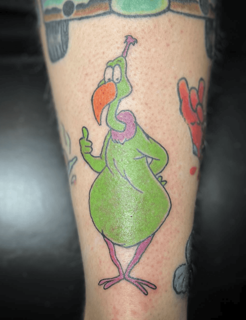 Instant Martian Looney Tunes Tattoo