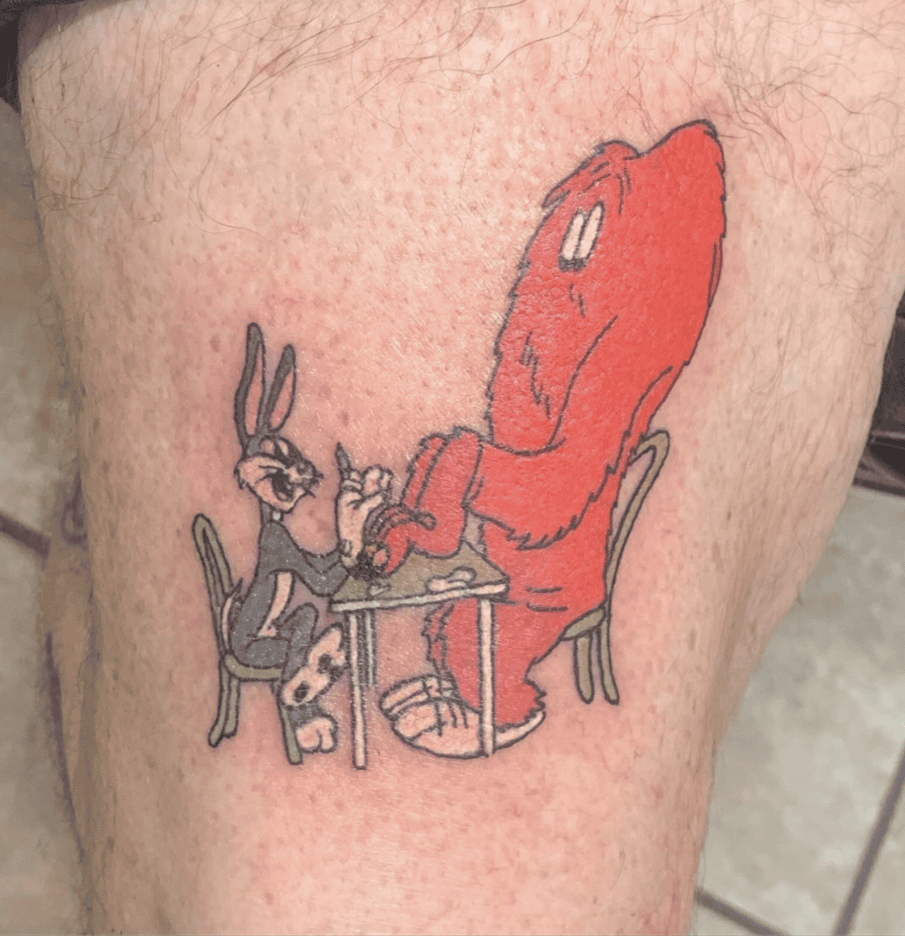Gossamer Bugs Looney Tunes Tattoo