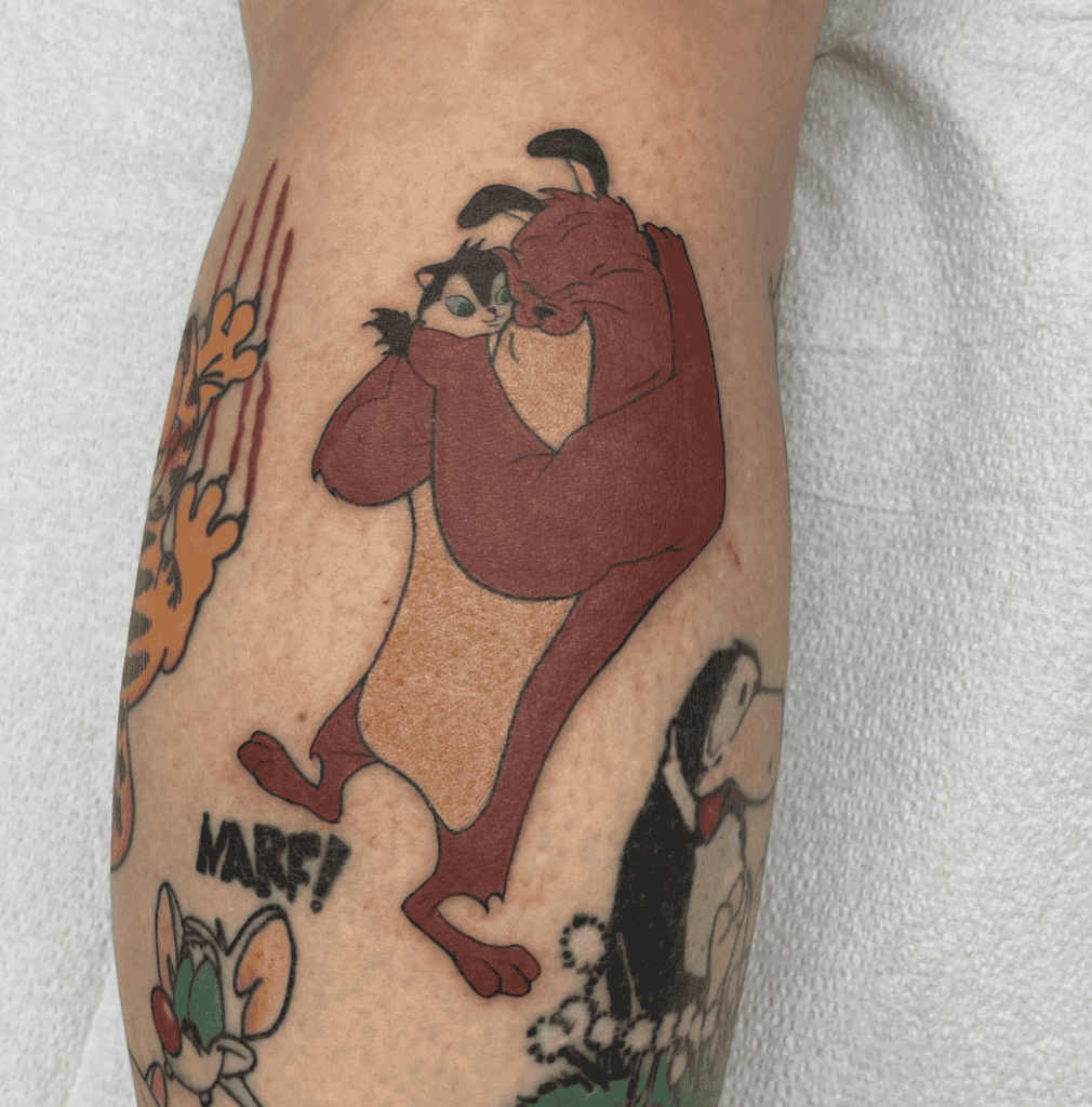 Marc Antony Looney Tunes Tattoo