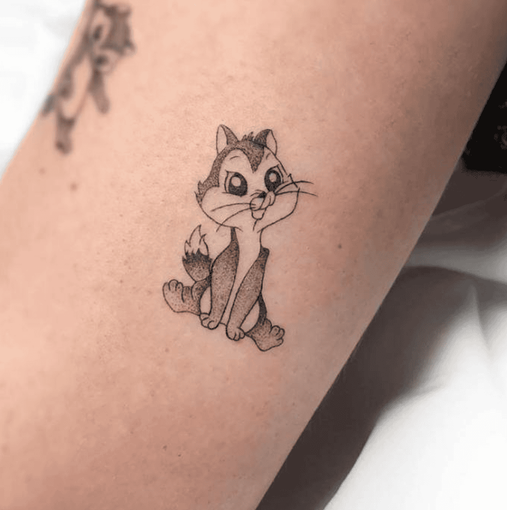 Pussyfoot Looney Tunes Tattoo
