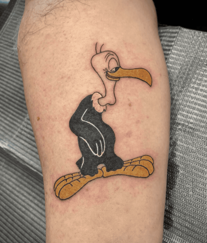 Beaky Buzzard Looney Tunes Tattoo