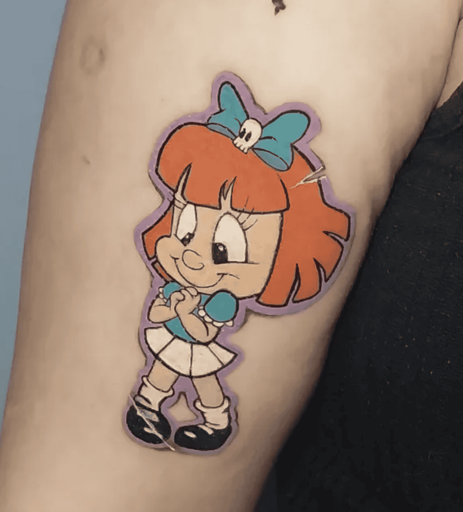 Elmyra Duff Looney Tunes Tattoo