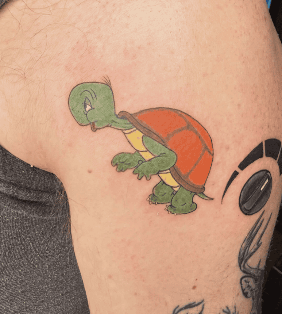 Cecil Looney Tunes Tattoo
