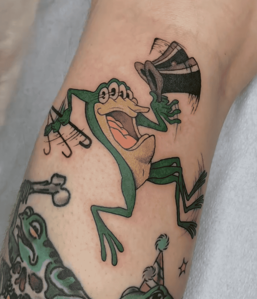 Michigan J. Frog Dance Looney Tunes Tattoo