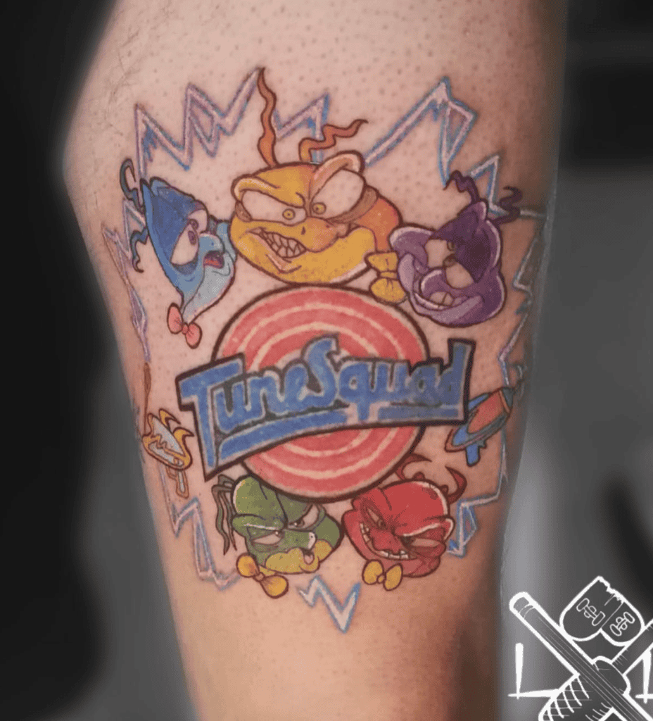 Monstars Tunes Looney Tunes Tattoo