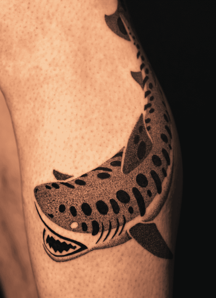 Tiger Shark Fierce Tattoo