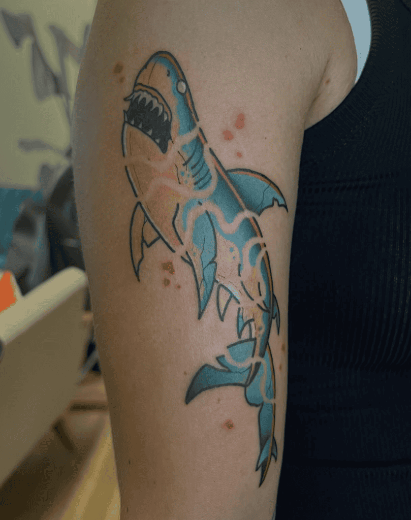 Bull Shark Fierce Tattoo