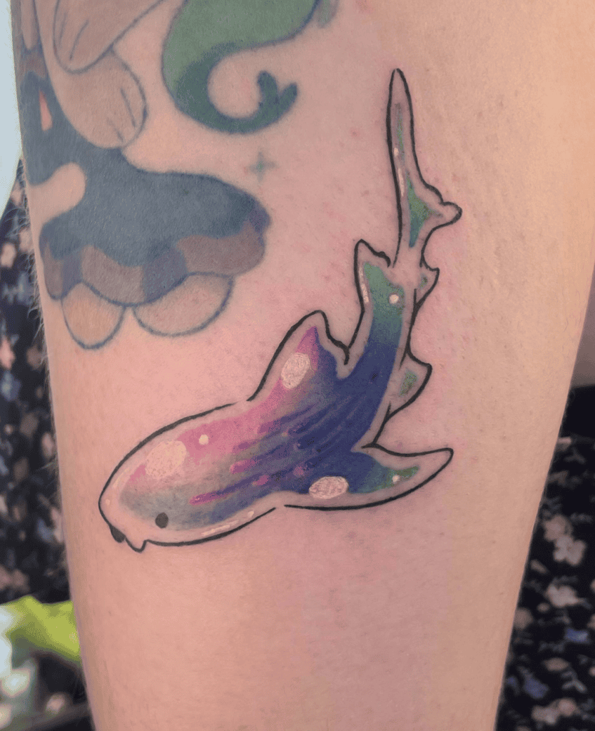 Nurse Shark Cute Tattoo