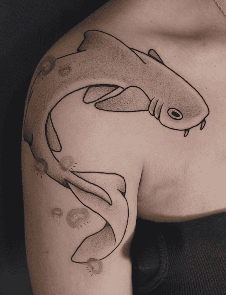 Nurse Shark Style Tattoo