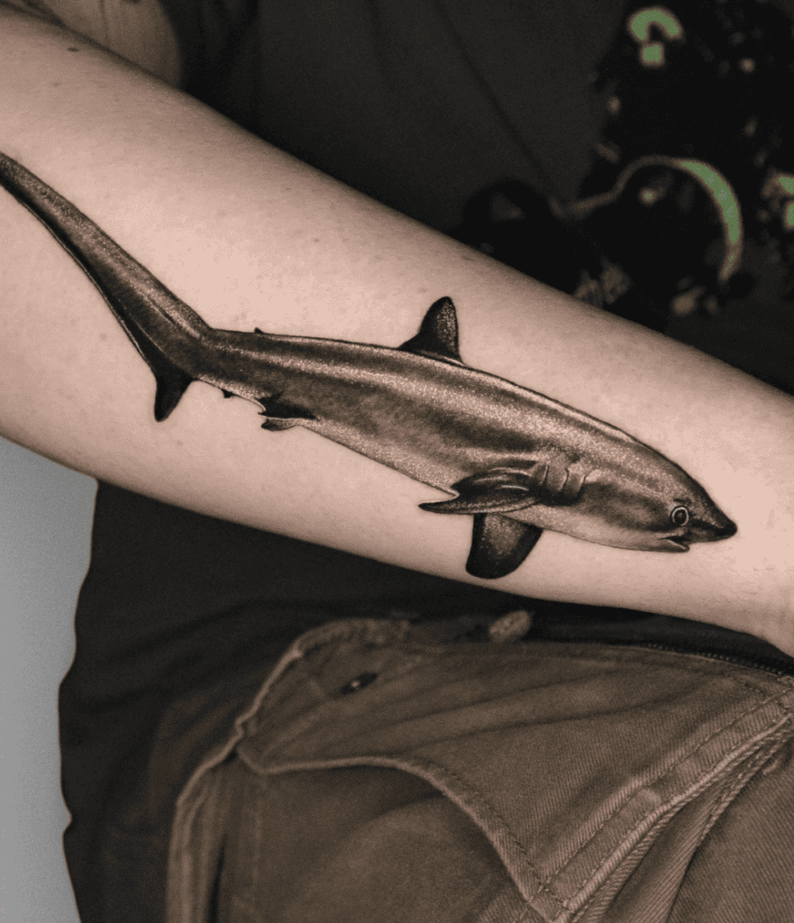 Thresher Shark Tattoo