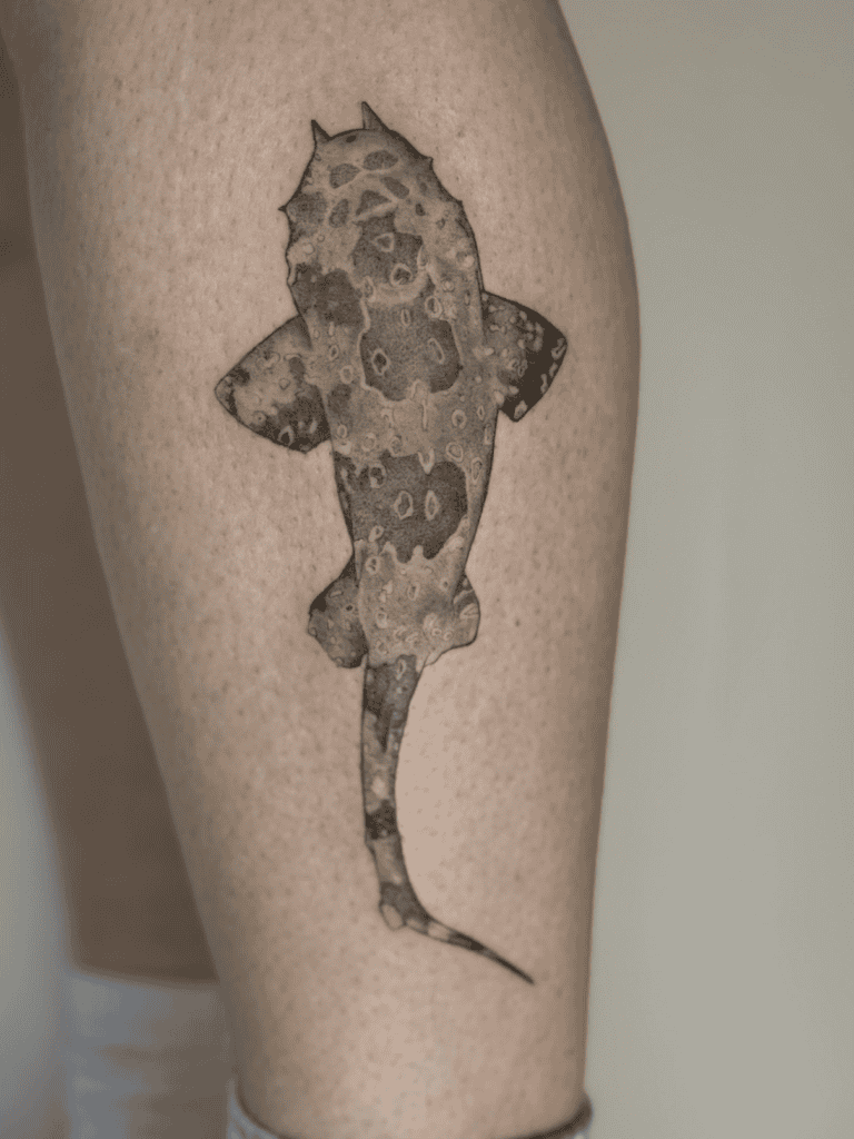 Wobbegong Above Tattoo