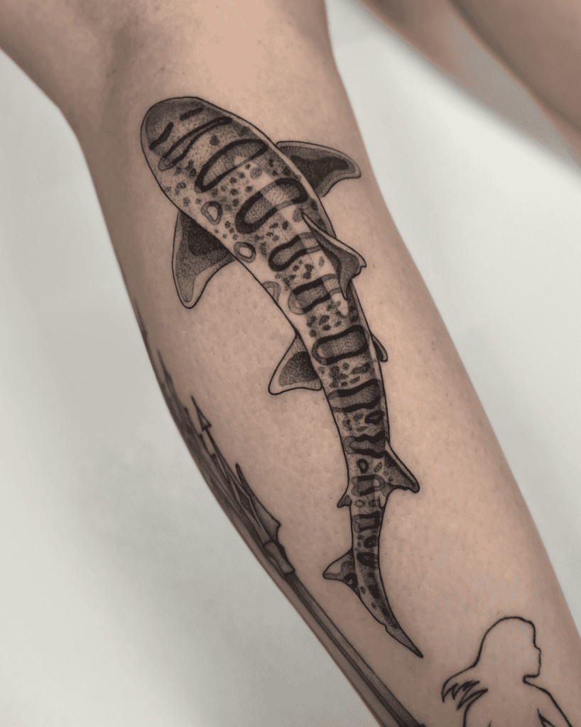Leopard Shark Tattoo