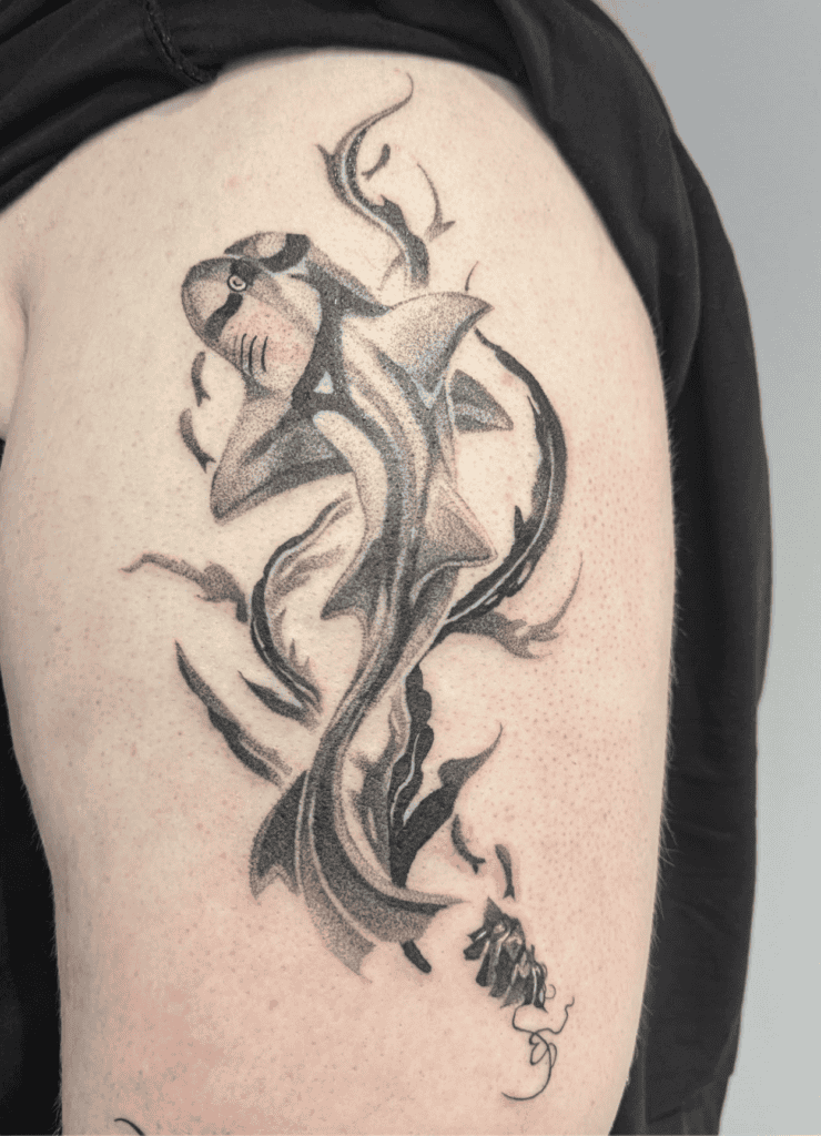 Port Jackson Shark Tattoo