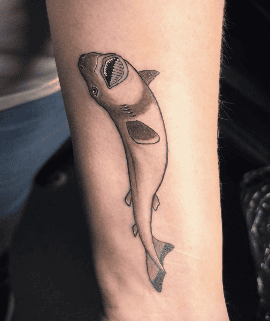 Cookiecutter Shark Tattoo