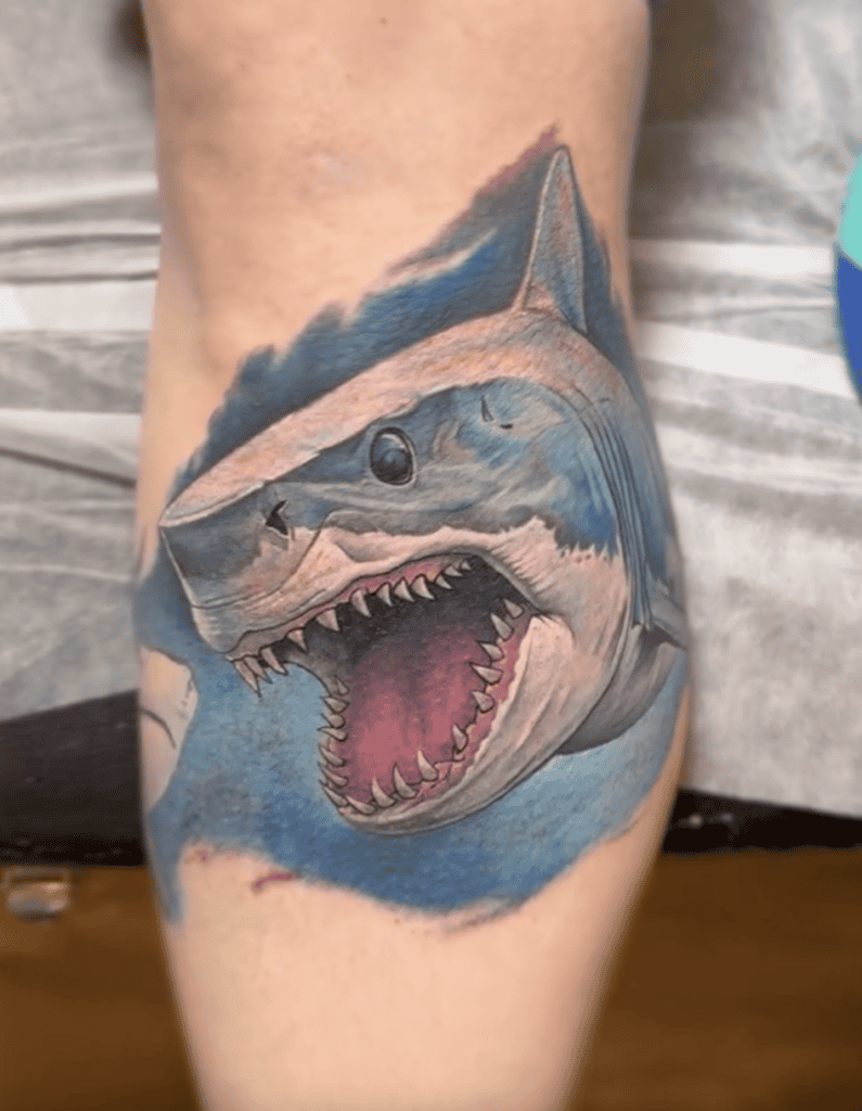 Megalodon Shark Tattoo