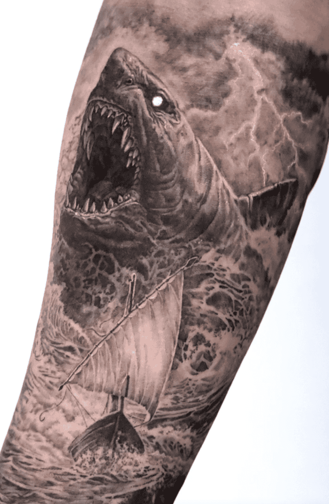 Kamohoaliʻi Shark Tattoo