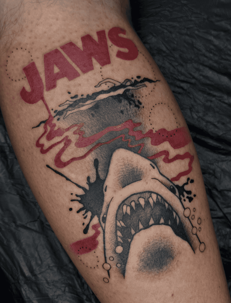 Jaws Shark Tattoo