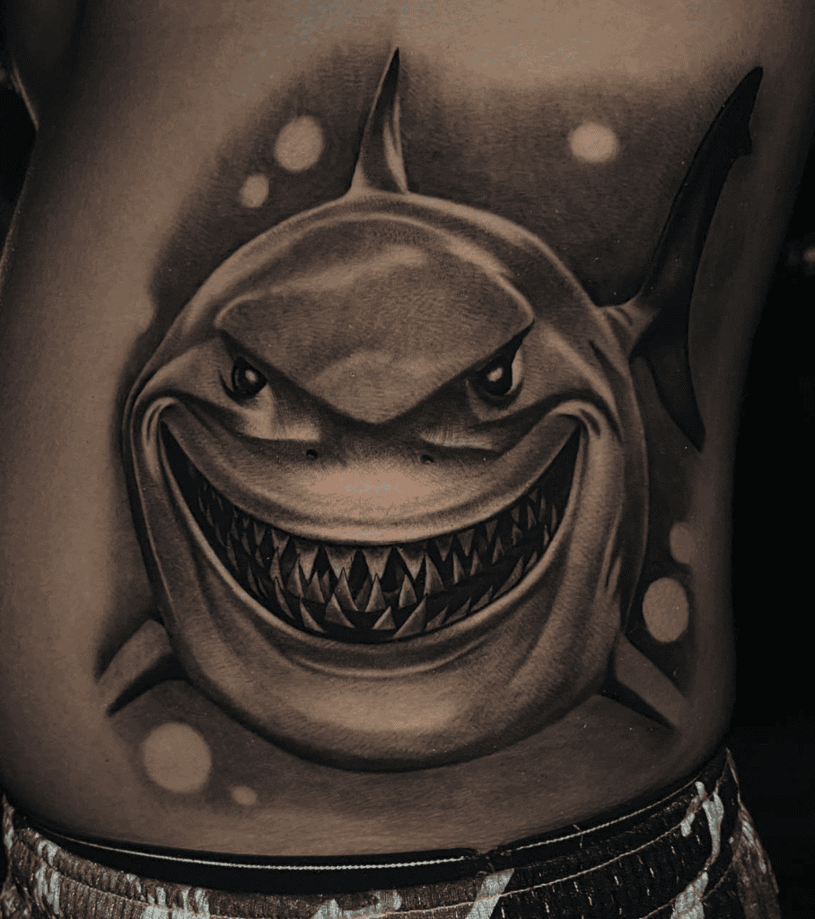 Bruce Shark Tattoo