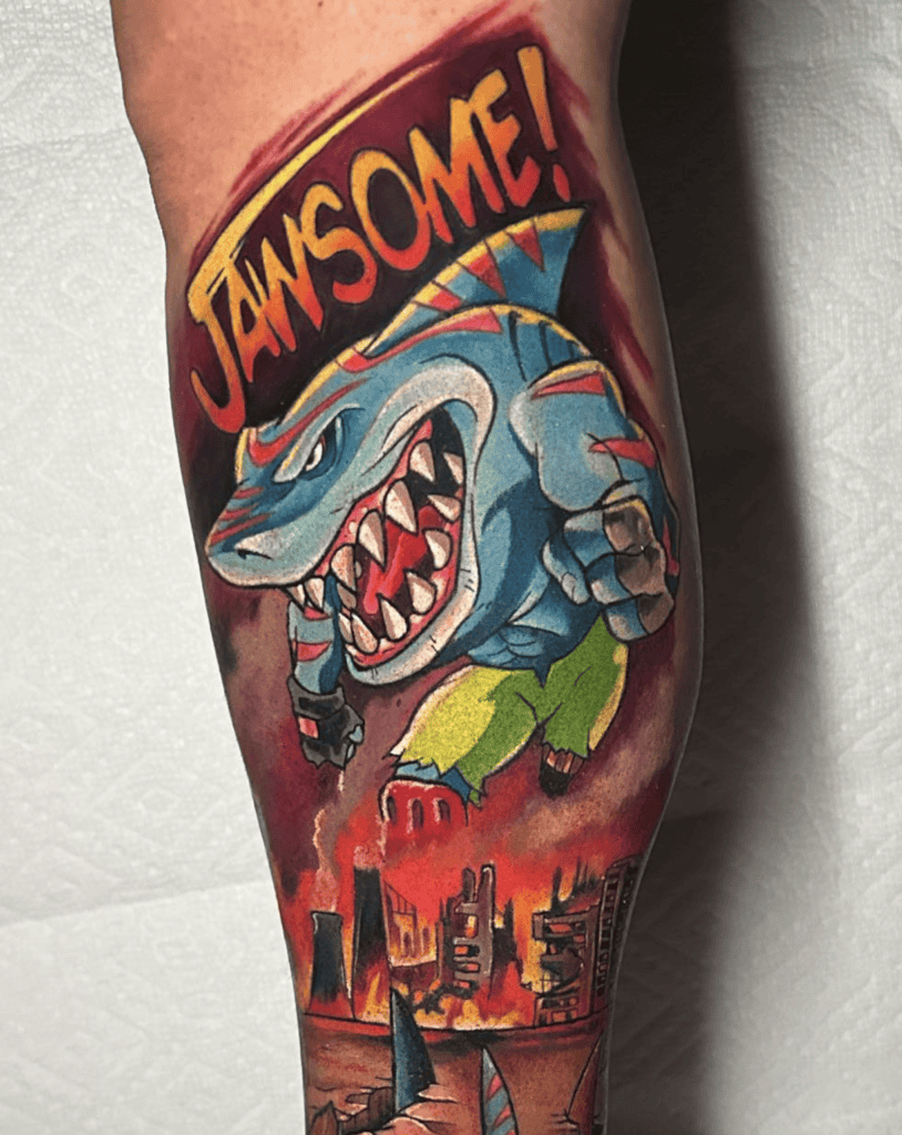 Street Sharks Tattoo