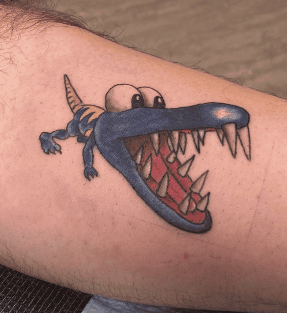 Klaptrap Donkey Kong Tattoo