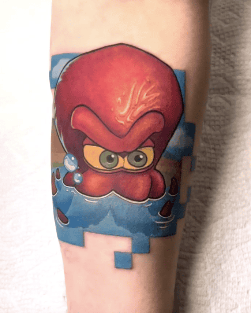 Bubbler Donkey Kong Tattoo