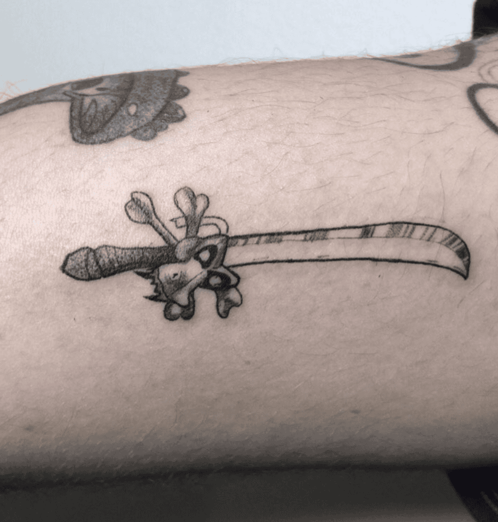 Kleever Donkey Kong Tattoo