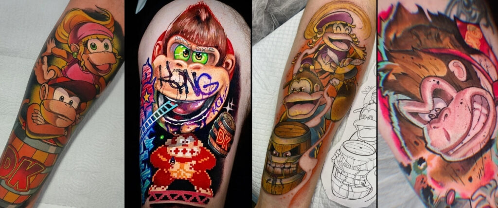 Donkey Kong Tattoo Featured Image