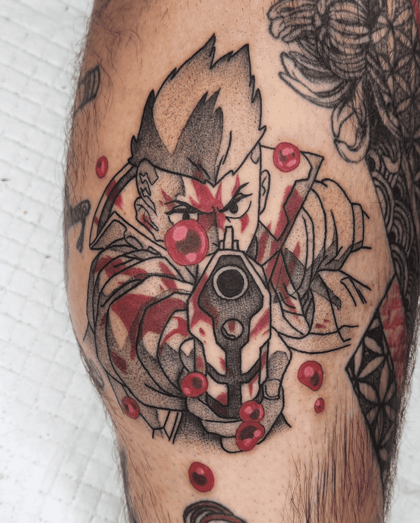 David Martinez Blood Cyberpunk Edgerunners Tattoo