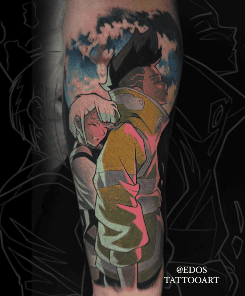 David Martinez Lucy Cyberpunk Edgerunners Tattoo