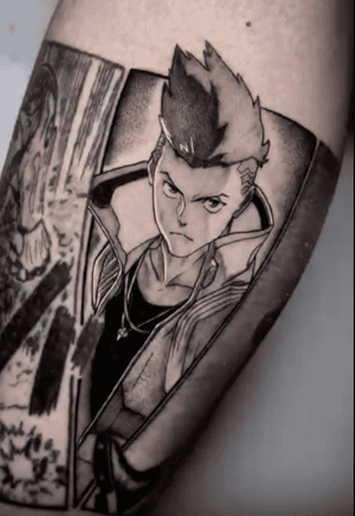 David Martinez Manga Cyberpunk Edgerunners Tattoo