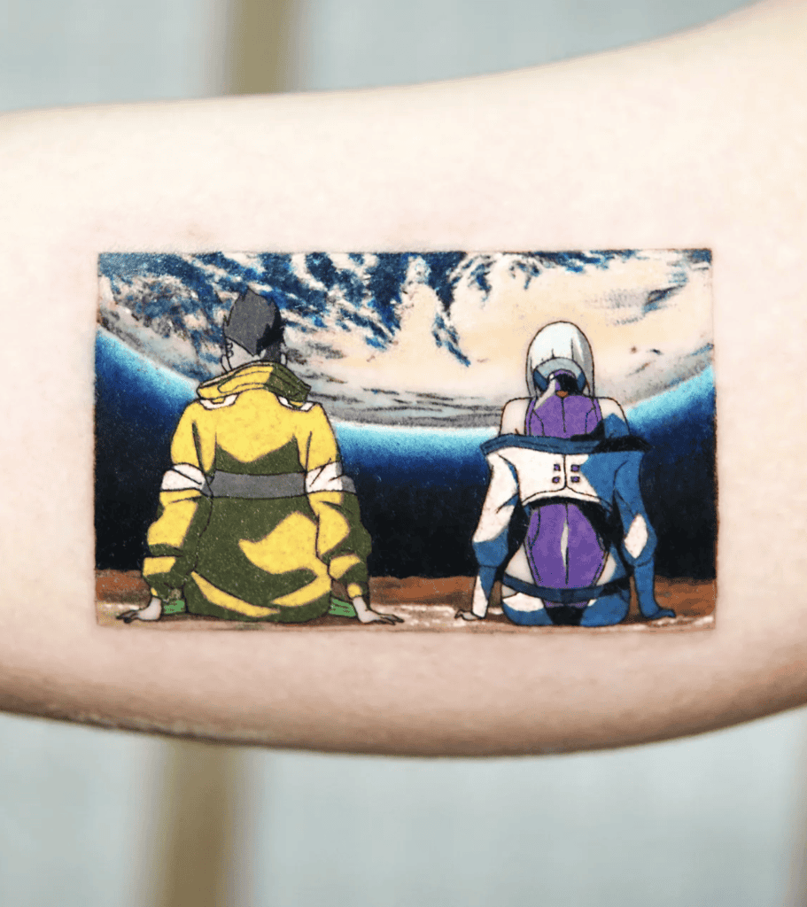 Lucy Kushinada David Cyberpunk Edgerunners Tattoo