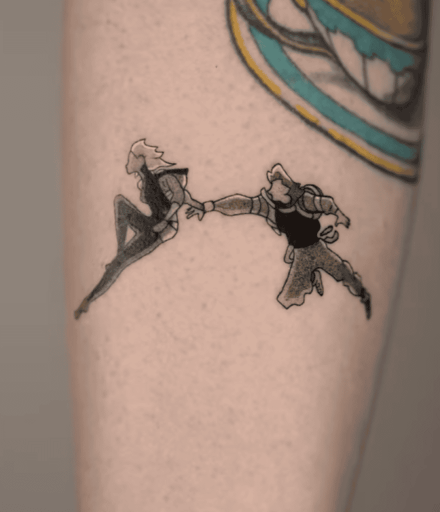 Lucy Kushinada Run Cyberpunk Edgerunners Tattoo