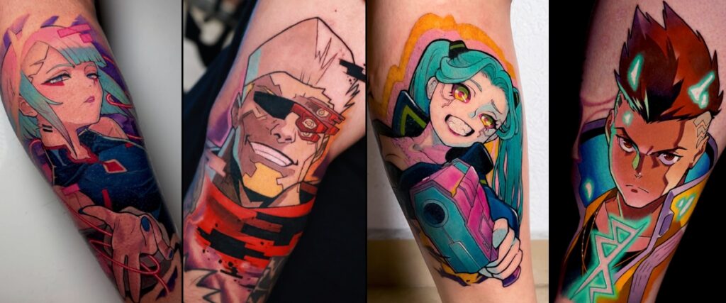 Cyberpunk Edgerunners Tattoo Featured Image