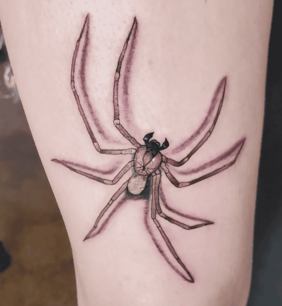 Brown Recluse Spider Tattoo
