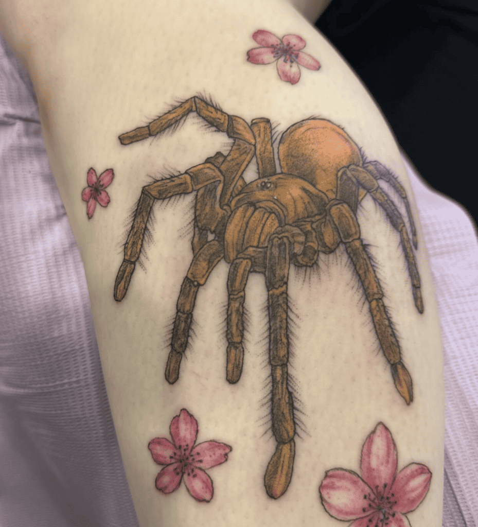 Goliath Birdeater Spider Tattoo