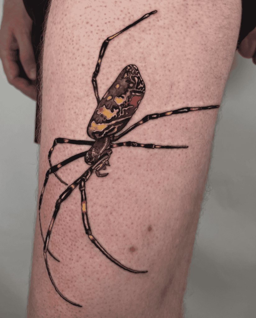 Joro Spider Tattoo